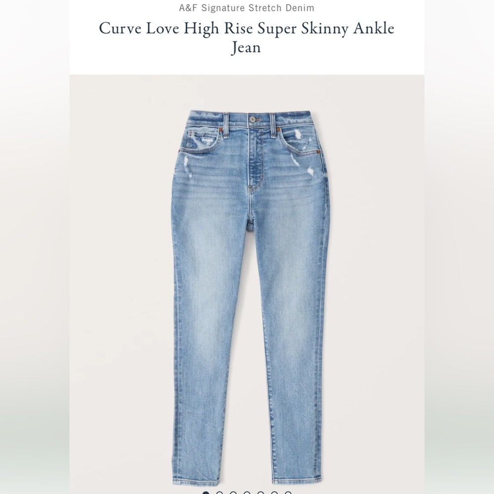 Abercrombie & Fitch High Rise Jeans